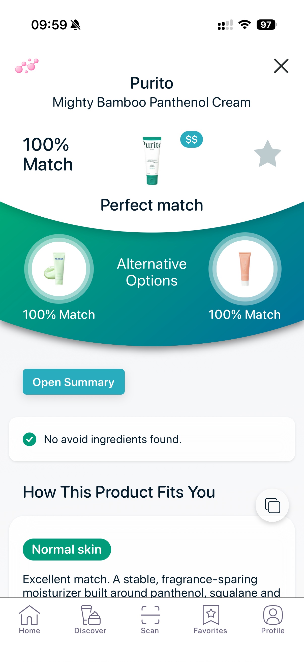 Essential oil free moisturizer match for sensitive and acne-prone skin