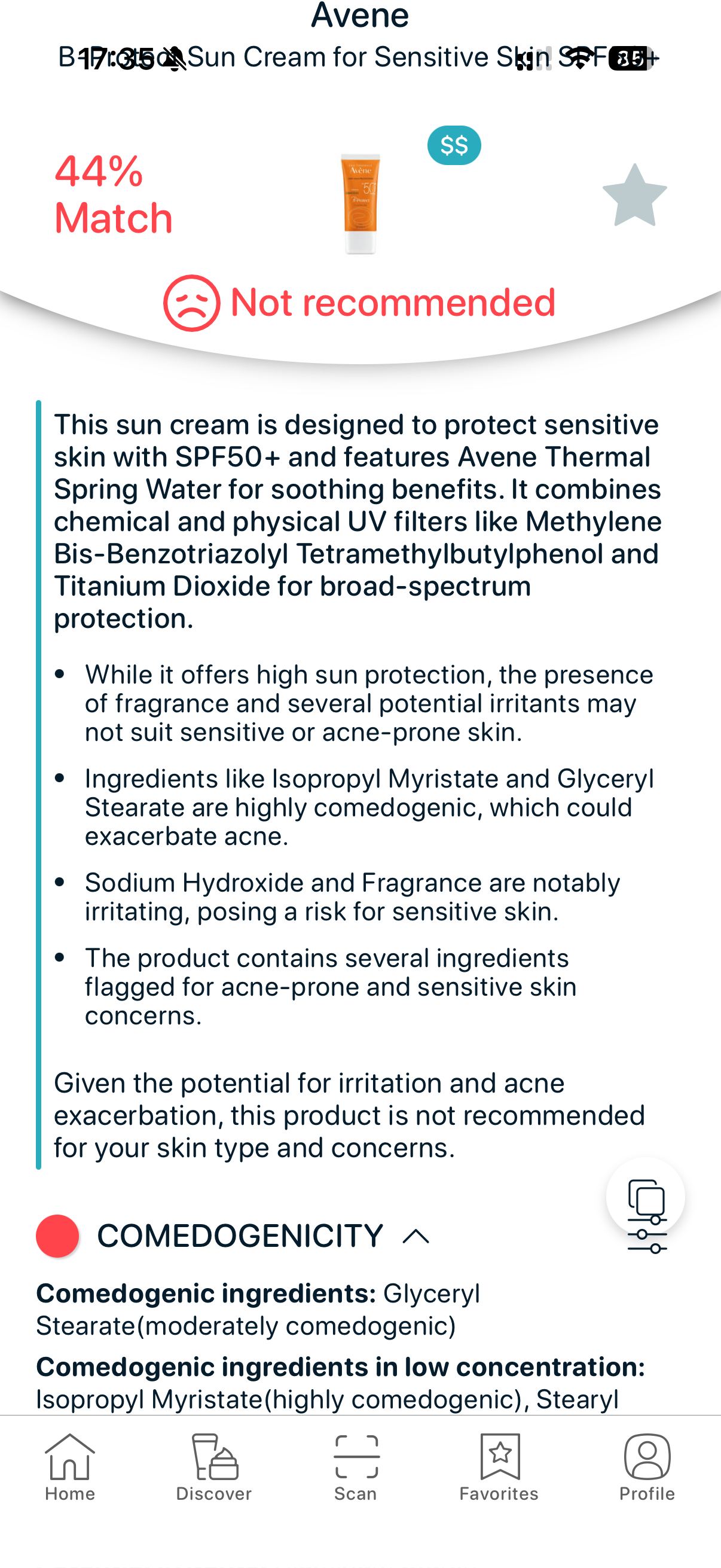 Ingredient analysis guide helping acne-prone users understand if skincare products clog pores.