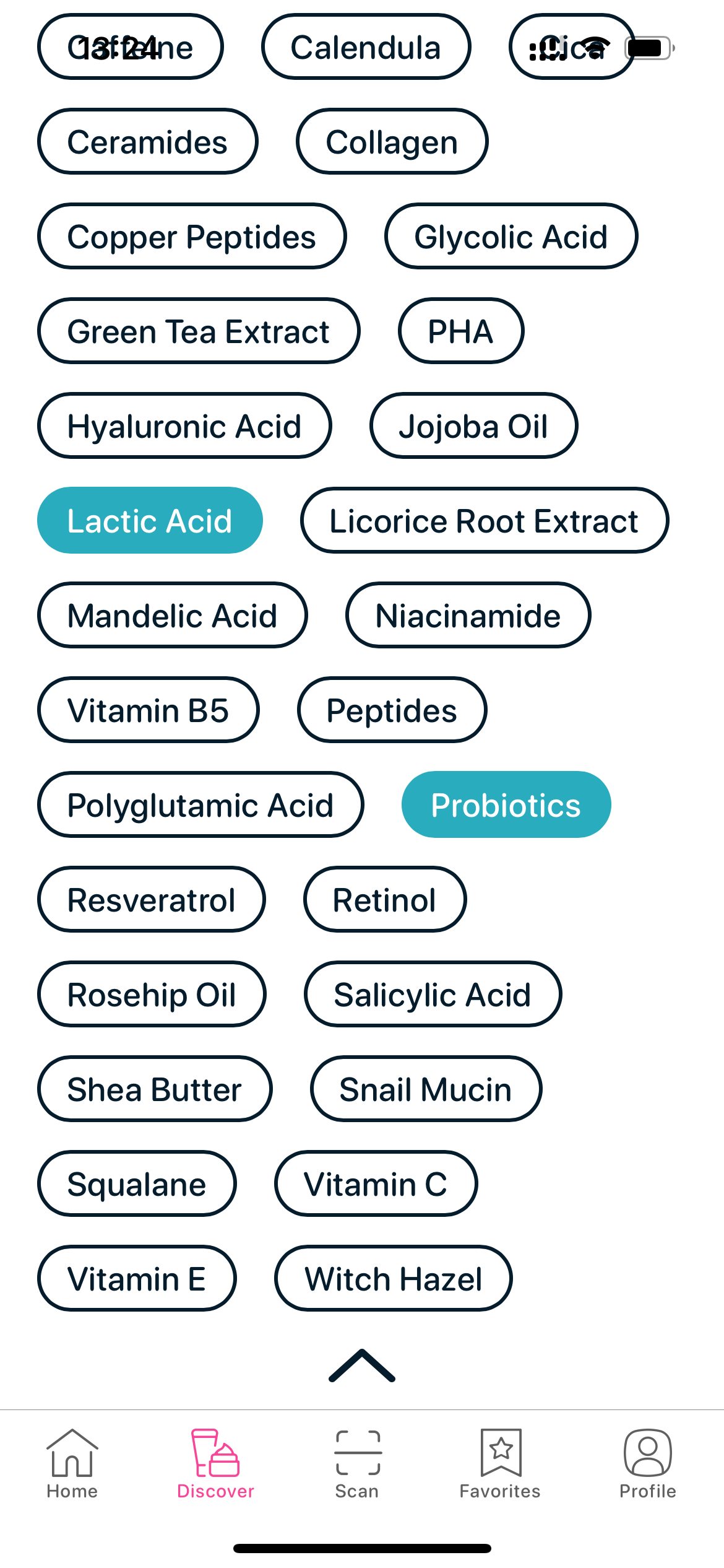 Choosing lactic acid as a key ingredient in skincare — gentle exfoliation option for sensitive skin.