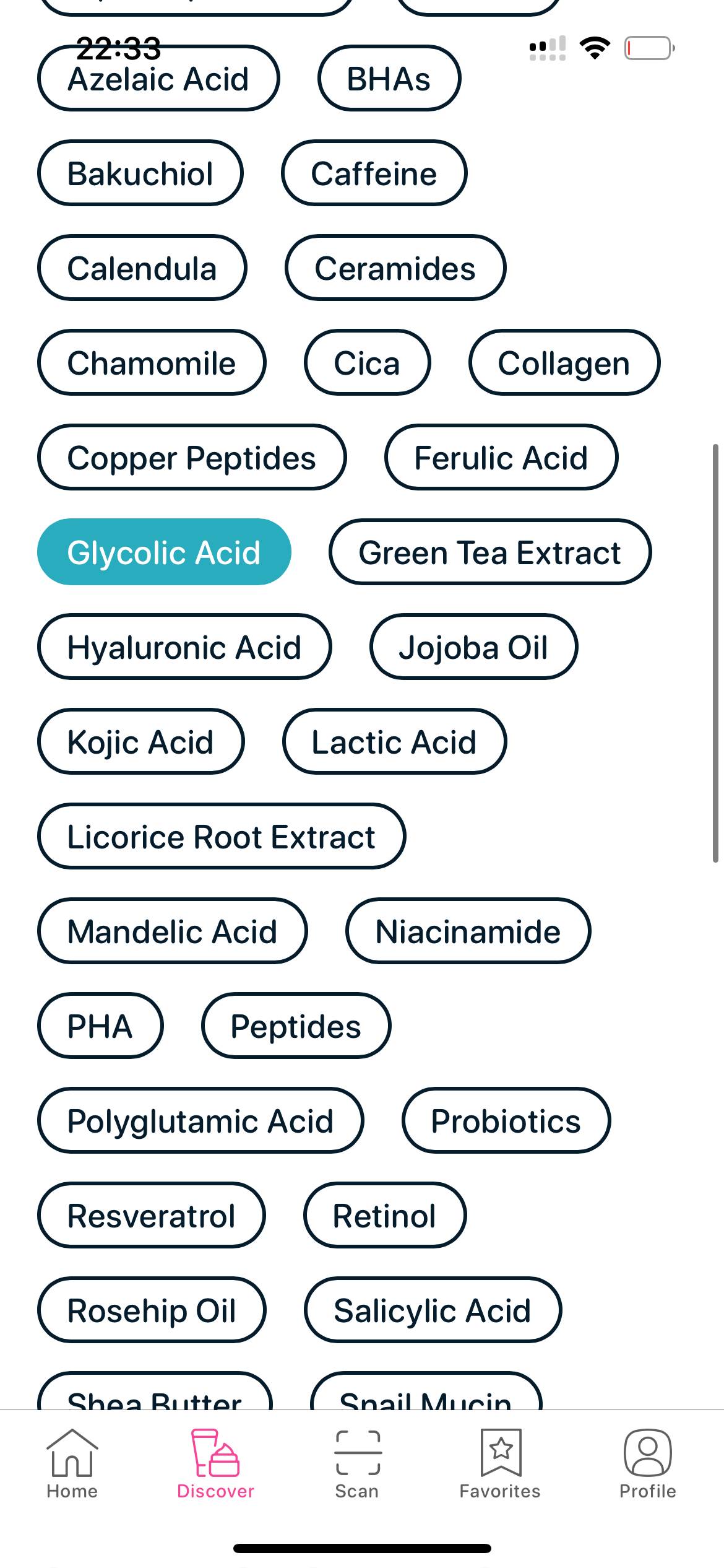 SkinBuddy smart filter page second part