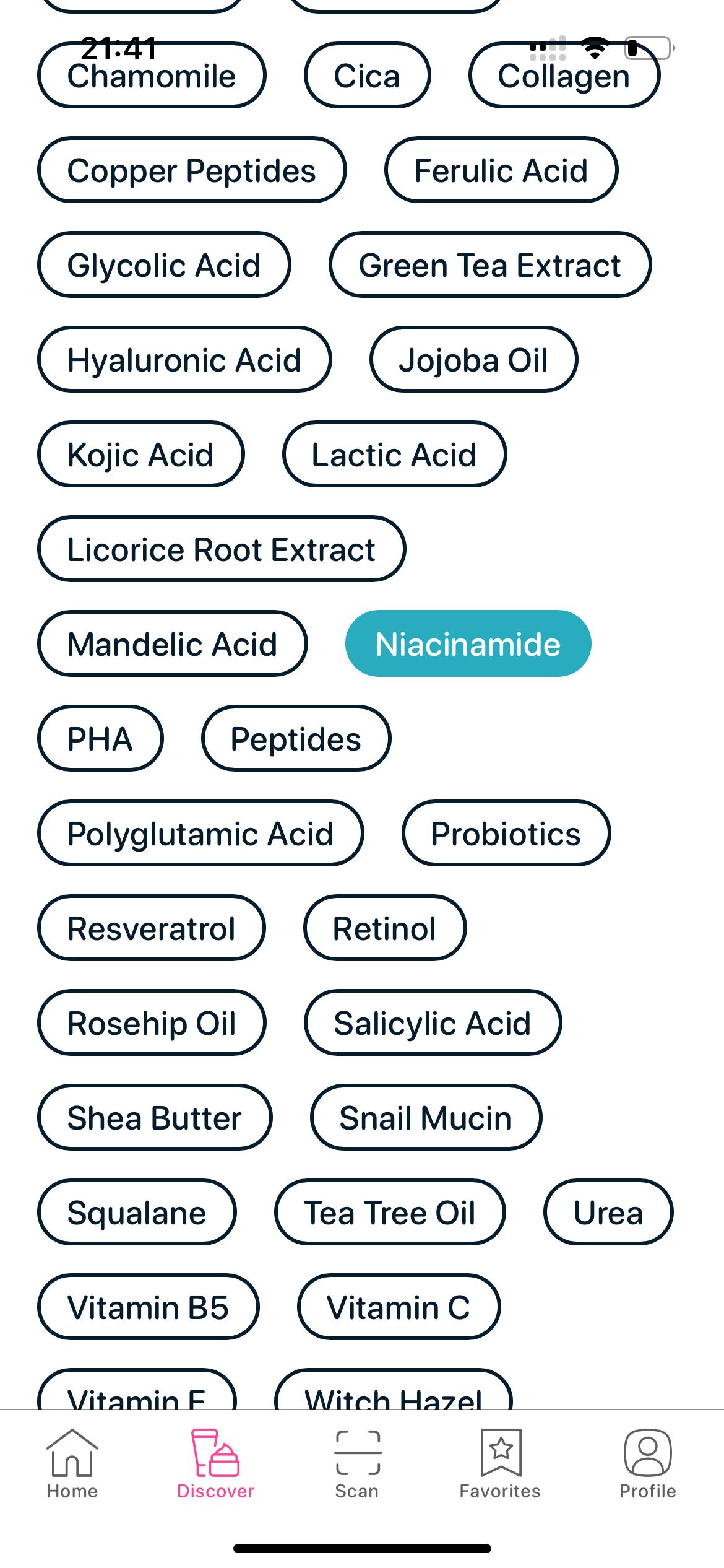 SkinBuddy smart filter page second part