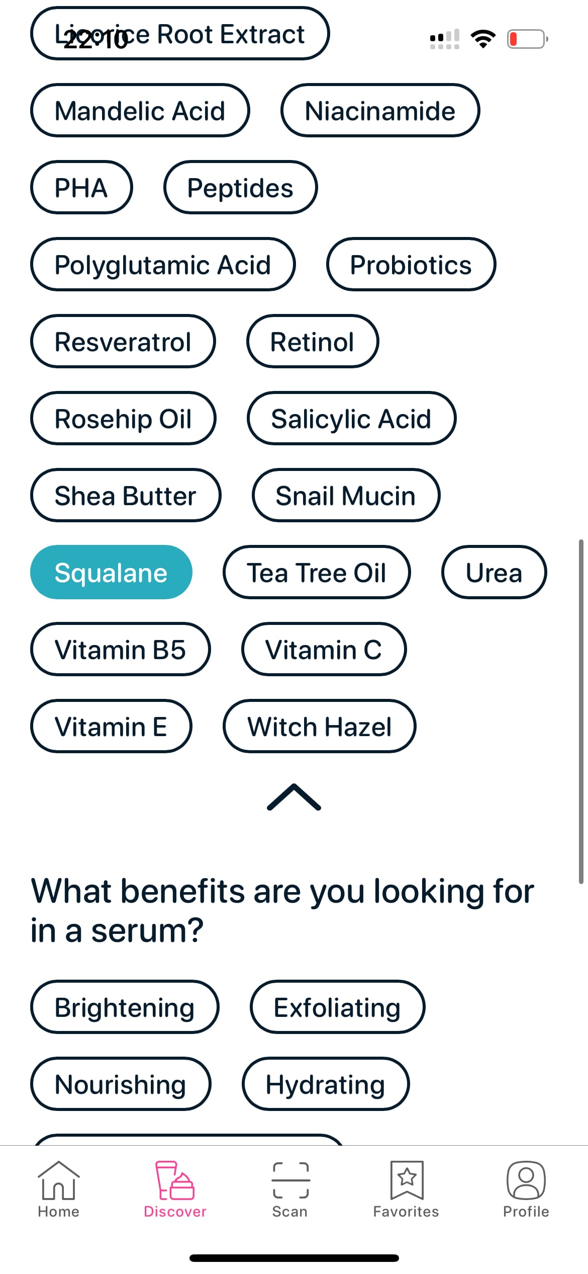 SkinBuddy smart filter page second part