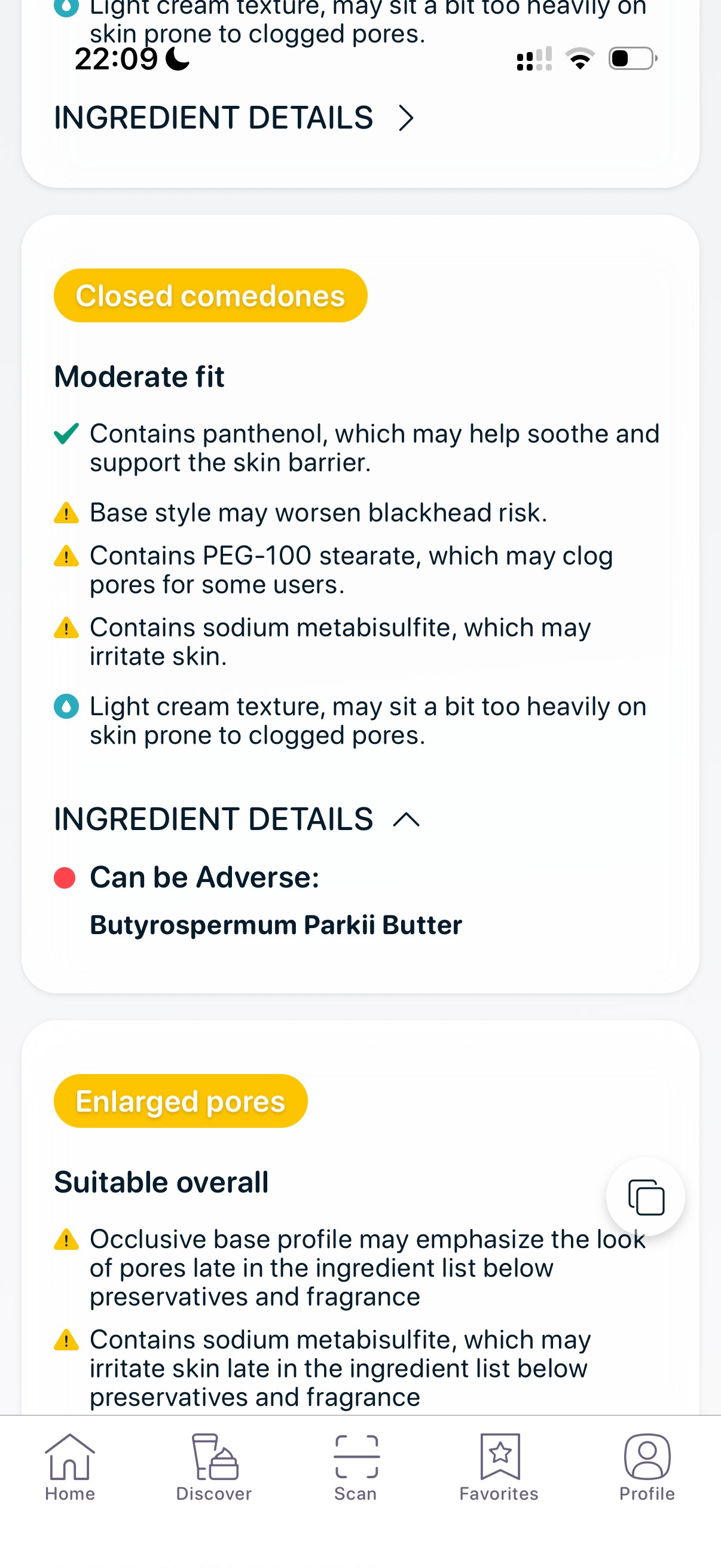 Shea butter in skincare may clog pores and trigger breakouts in acne prone skin